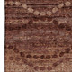 3' X 5' Rust And Copper Abstract Geometric Washable Area Rug With UV Protection