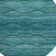 8' Turquoise And Aqua Abstract Geometric Washable Round Rug With UV Protection