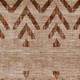 9' X 12' Beige And Brown Geometric Washable Area Rug With UV Protection