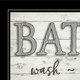 Bath Rules 2 Black Framed Print Bathroom Wall Art