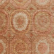5' X 8' Terra Cotta And Copper Geometric Washable Area Rug With UV Protection