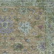 9' X 12' Brown And Lavender Oriental Washable Area Rug With UV Protection
