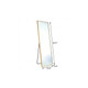 64" Gold Aluminum Freestanding And Wall Mounted Framed Full Length Mirror