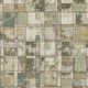 8' X 10' Olive Green And Fern Green Geometric Washable Indoor Outdoor Area Rug