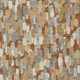 8' X 10' Orange And Beige Abstract Washable Indoor Outdoor Area Rug
