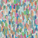 3' X 5' Teal Blue And Navy Blue Abstract Washable Indoor Outdoor Area Rug