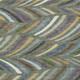 10' X 14' Green And Gold Abstract Washable Indoor Outdoor Area Rug