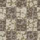 9' X 12' Chocolate And Brown Floral Washable Indoor Outdoor Area Rug