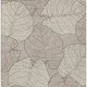 10' X 14' Taupe And Beige Floral Washable Indoor Outdoor Area Rug