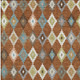 5' X 8' Orange And Gray Aztec Washable Indoor Outdoor Area Rug