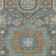 10' X 14' Chocolate And Beige Oriental Washable Indoor Outdoor Area Rug