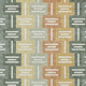 10' X 14' Green And Gold Geometric Washable Indoor Outdoor Area Rug