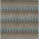 5' X 8' Brown And Chocolate Geometric Washable Indoor Outdoor Area Rug