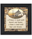 Hope and Dreams 1 Black Framed Print Wall Art