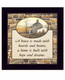 Hope and Dreams 2 Black Framed Print Wall Art
