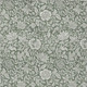 8' X 10' Green And Ivory Floral Washable Indoor Outdoor Area Rug