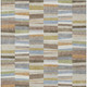 3' X 5' Beige And Ivory Striped Washable Indoor Outdoor Area Rug