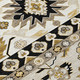 9' X 12' Black And Beige Cactus Washable Indoor Outdoor Area Rug