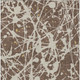 9' X 12' Chocolate And Beige Abstract Washable Indoor Outdoor Area Rug