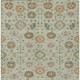 3' X 5' Green And Khaki Geometric Washable Indoor Outdoor Area Rug