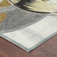 8' X 10' Gray And Graphite Geometric Washable Indoor Outdoor Area Rug