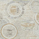 8' X 10' Ivory And Linen Geometric Washable Indoor Outdoor Area Rug