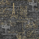 3' X 5' Black And Graphite Southwestern Washable Indoor Outdoor Area Rug