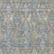 10' X 14' Denim Blue And Blue Floral Medallion Washable Indoor Outdoor Area Rug