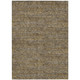 9' X 12' Chocolate And Brown Abstract Washable Indoor Outdoor Area Rug