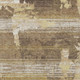5' X 8' Brown And Khaki Abstract Washable Indoor Outdoor Area Rug