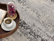 5' X 8' Gray And Beige Abstract Area Rug