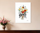 Love Grows Here 2 White Framed Print Wall Art