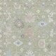 3' X 5' Green And Teal Blue Oriental Washable Indoor Outdoor Area Rug
