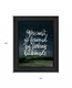 Go Forwards not Backwards 2 Black Framed Print Wall Art