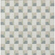 9' X 12' Green And Teal Blue Geometric Washable Indoor Outdoor Area Rug