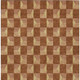 9' X 12' Orange And Brown Geometric Washable Indoor Outdoor Area Rug