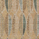 9' X 12' Copper And Beige Geometric Washable Indoor Outdoor Area Rug