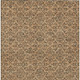 8' X 10' Copper And Green Oriental Washable Indoor Outdoor Area Rug