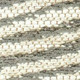 6' X 8' Tan And White Abstract Washable Area Rug With UV Protection