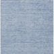 3' X 5' Blue And Sky Blue Striped Washable Indoor Outdoor Area Rug