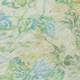 8' X 10' Yellow And Gold Floral Washable Indoor Outdoor Area Rug