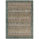8' X 10' Brown And Taupe Tribal Washable Indoor Outdoor Area Rug