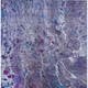 10' X 14' Plum And Purple Abstract Washable Indoor Outdoor Area Rug
