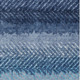 10' X 14' Blue And Teal Blue Striped Washable Indoor Outdoor Area Rug