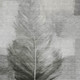 9' X 12' Pewter And Gray Botanical Leaves Washable Indoor Outdoor Area Rug