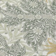 10' X 14' Green And Silver Botanical Leaves Washable Indoor Outdoor Area Rug