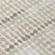 9' X 12' Ivory And Silver Geometric Washable Indoor Outdoor Area Rug
