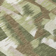 3' X 5' Olive Green And Green Abstract Washable Indoor Outdoor Area Rug