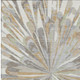 3' X 5' Ivory And Silver Abstract Washable Indoor Outdoor Area Rug