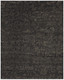 4' X 6' Brown And Black Wool Floral Hand Knotted Area Rug